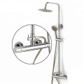 Ly 06A accesorios de baño cartucho de latón válvula de mezcla de agua bañera grifo boucet batidora de ducha termostática montada en la pared batidora